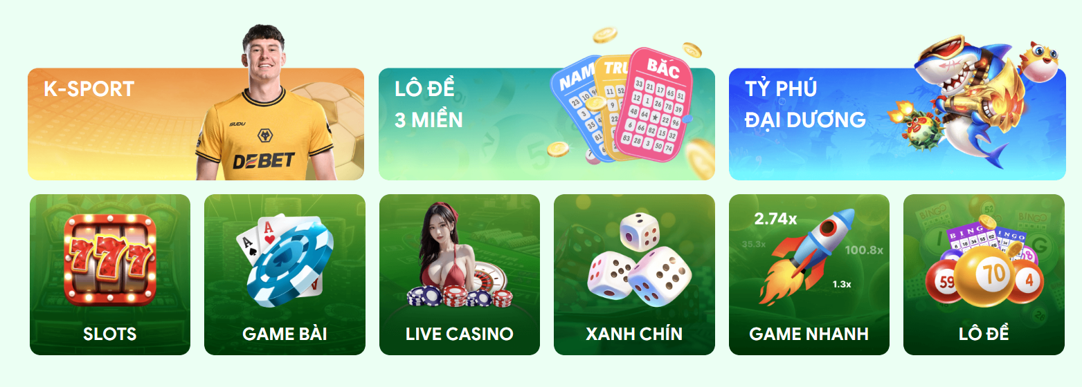 Top Game Nổi Bật nhà cái Lu88